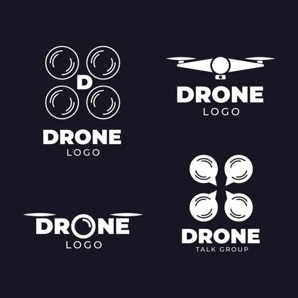 设计无人机标志收集平面设计平面设计平面品牌