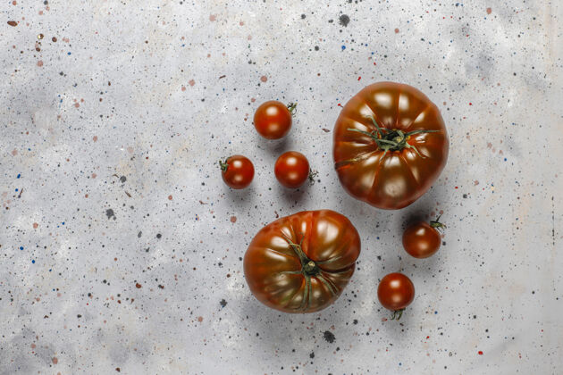 配料新鲜的有机西红柿饮食饮食天然