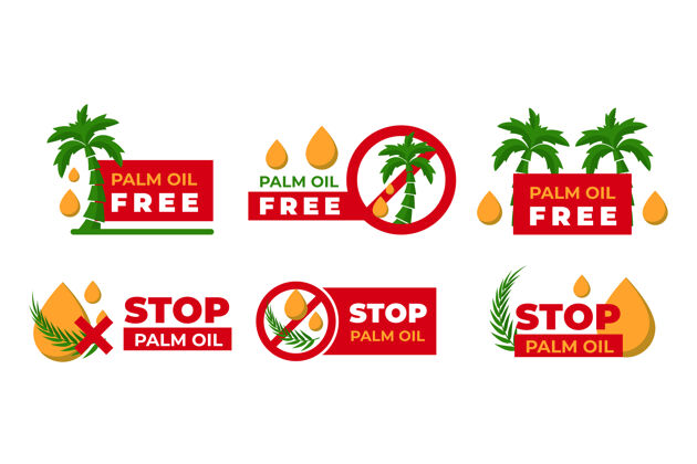 设置棕榈油免费标志收集收获油棕榈油