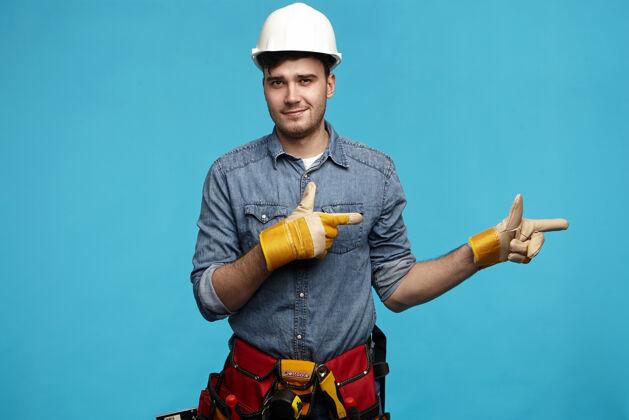 成人人 生活方式 手工 维修服务 职业理念工具专业人员头盔